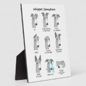 Whippet Semaphore Fotoplaat (Zijkant)