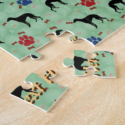Whippet Shadow Legpuzzel (Zijkant)