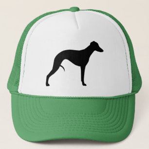 Whippet Silhouette Trucker Pet