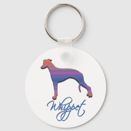 Whippet Sleutelhanger (Voorkant)
