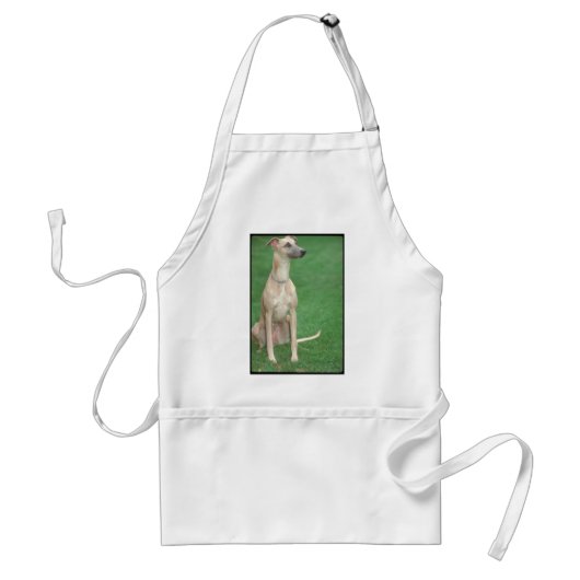 Whippet Standaard Schort (Voorkant)