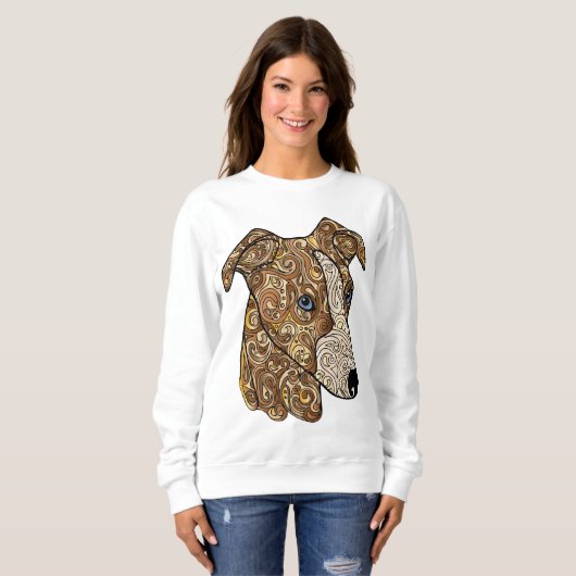 Whippet Sweatshirt (Voorkant volledig)