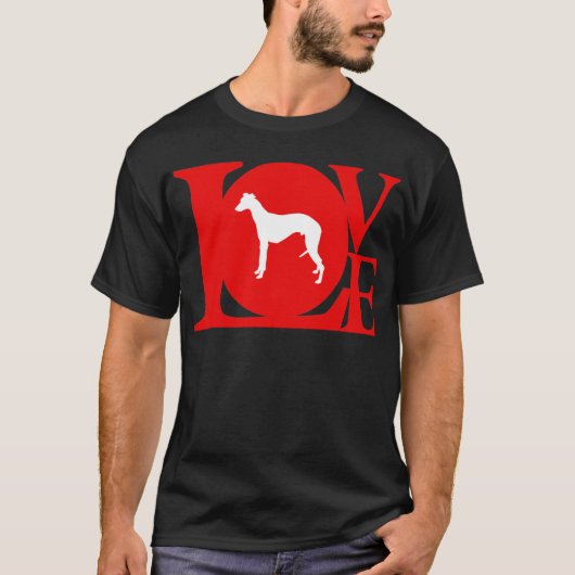 Whippet T-shirt (Voorkant)