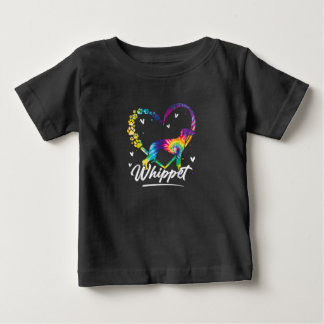 Whippet Tie Dye Rainbow Hondenliefhebber Gift T-Sh