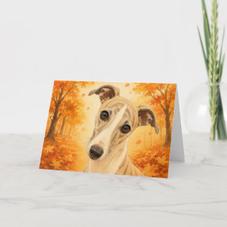 Whippet Wenskaart Kaart