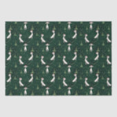 Whippet Whimsy Christmas Tissuepapier (Voorkant)