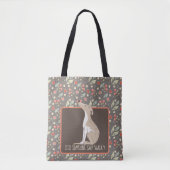 WHIPPET wil een Walk Canvas tas (Voorkant)