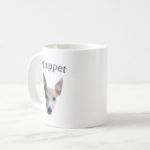 Whippethond Koffiemok (Voorkant links)