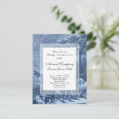 Whippets en jachthonden blauw Frans toilet Kaart (Staand voorkant)