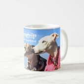 #whippetsonatrip mok (Voorkant rechts)