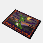 Whippetstein Happy Howl-o-ween Deurmat (Schuin)