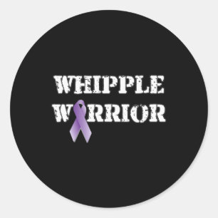 Whipple Warrior Mijn Battle Scars Vertel een verha Ronde Sticker