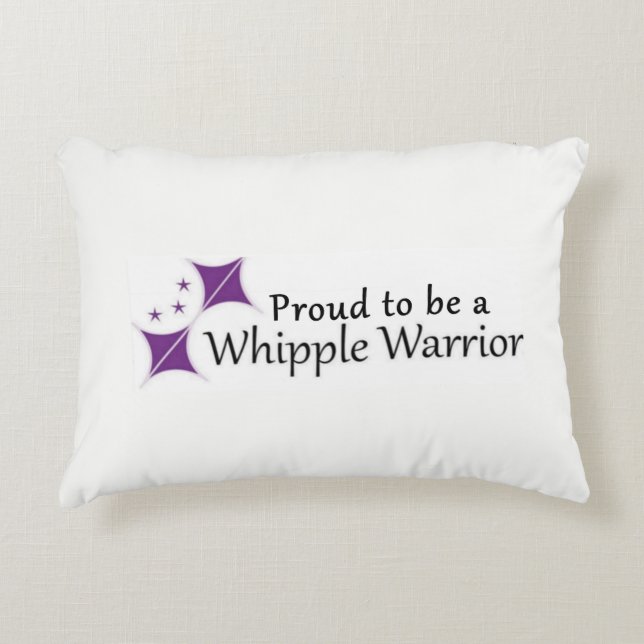 Whipple Warrior Pillow Logo Decoratief Kussen (Voorkant)