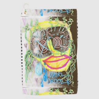 "WHiRL-DROOL$" door thaddeus & crimson's Adam Moye Golfhanddoek