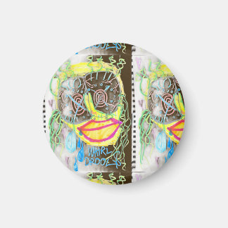 "WHiRL-DROOL$" door thaddeus & crimson's Adam Moye Magneet