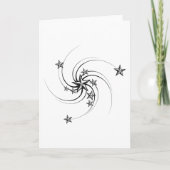 Whirled Nautical Stars Wenskaarten Kaart (Voorkant)