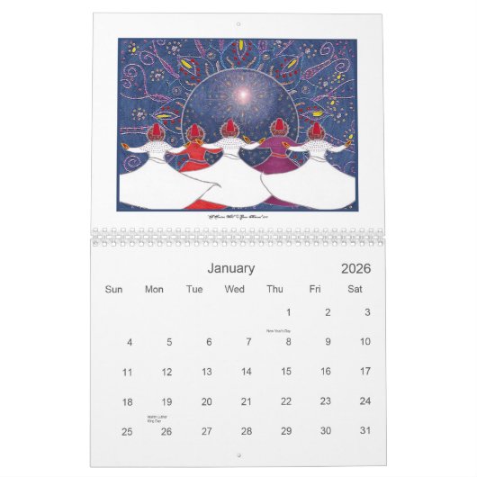 Whirling Art 2011 Agenda Kalender (Jan 2026)