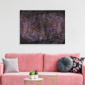 Whirling Dervish Wrapped Canvas (Insitu (Woonkamer))
