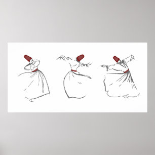 Whirling Dervishes Print