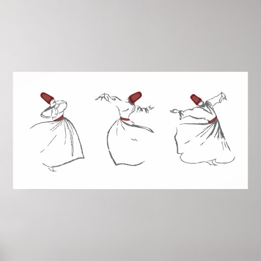 Whirling Dervishes Print (Voorkant)