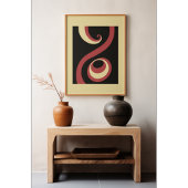 Whirling in Harmony: Bold Abstract Poster Set II