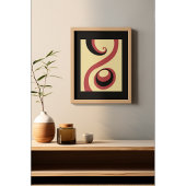 Whirling in Harmony : Bold Abstrait Poster Set I