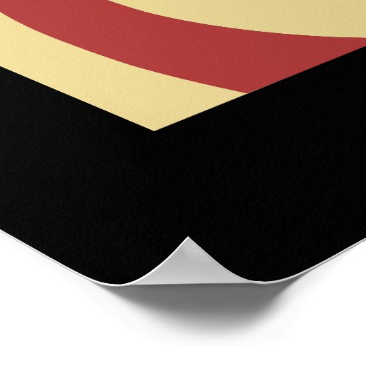 Whirling in Harmony : Bold Abstrait Poster Set I (Coin)