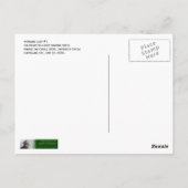 Whirling Lady #1 Briefkaart (Achterkant)