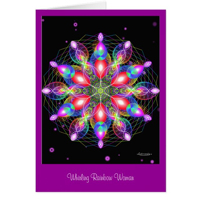 Whirling Rainbow Woman (Voorkant)
