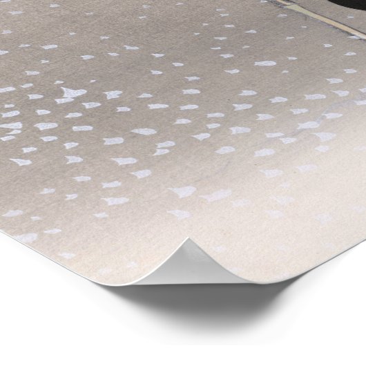 Whirling Snow Japans Woodblock Print (Hoek)