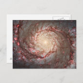 Whirlpool Galaxy Briefkaart (Voorkant / Achterkant)
