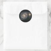 Whirlpool Galaxy (M51) Ronde Sticker (Tas)
