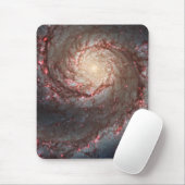 Whirlpool Galaxy Muismat (Met muis)