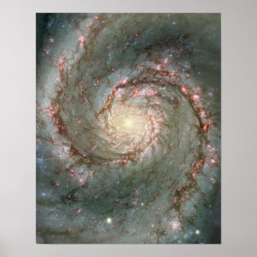Whirlpool Galaxy Poster (Voorkant)