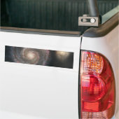 Whirlpool Galaxy (Space) (universum) (Messier 51A) Bumpersticker (Op Truck)