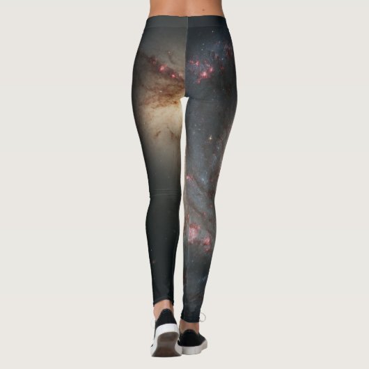 Whirlpool Galaxy (Space) (universum) (Messier 51A) Leggings (Achterkant)