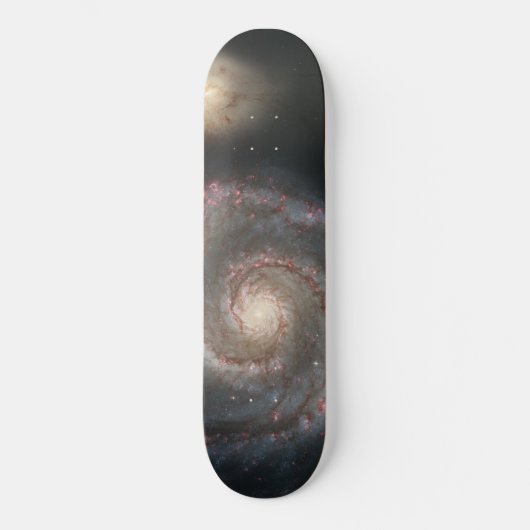 Whirlpool Galaxy (Space) (universum) (Messier 51A) Skateboard (Voorkant)