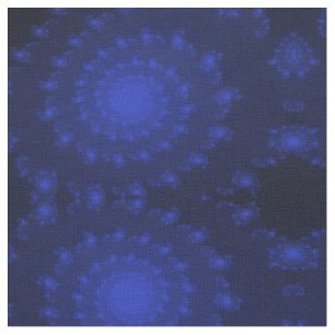 Whirlpool Ocean Depths Fractal patterned Fabric Stof