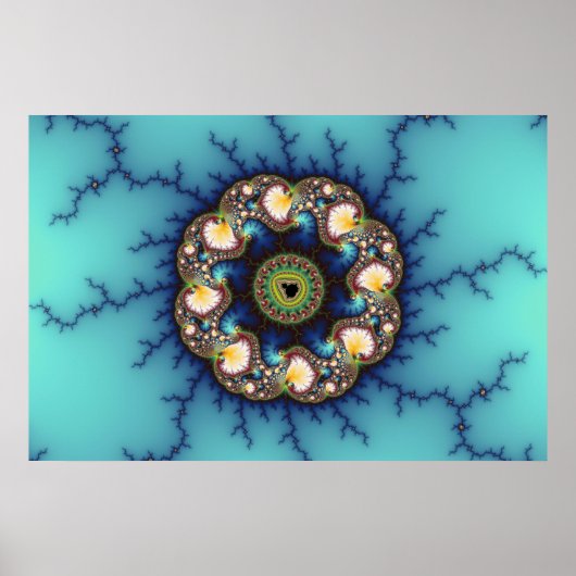 Whirlpool - Poster fractal (Devant)