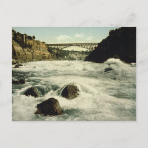 Whirlpool Rapids Niagara Herfsten New York 1898 Briefkaart