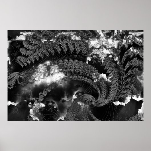 Whirlwind bij nacht poster (Voorkant)