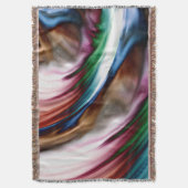 Whirlwind Rainbow Golden Snow Deken (Voorkant Verticaal)