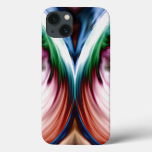 Whirlwind Rainbow Golden Snow Mirror iPhone 13 Hoesje