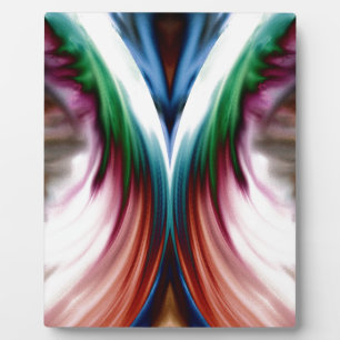 Whirlwind Rainbow Golden Snow Mirror Fotoplaat