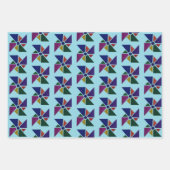 Whirly Fan Gift Wrap Inpakpapier Vel (Voorkant 3)