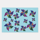 Whirly Fan Gift Wrap Inpakpapier Vel (Voorkant)