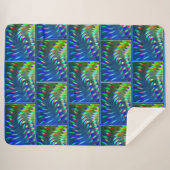 Whirly Sherpa Blanket Deken (Voorkant (horizontaal))