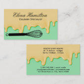 Whisk | Bevroren visreis Visitekaartje (Voorkant / Achterkant)