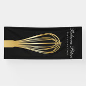 Whisk (goud) | Cultuurmeester Spandoek (Horizontaal)