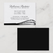 Whisk II | Cultuurmeester Visitekaartje (Voorkant / Achterkant)